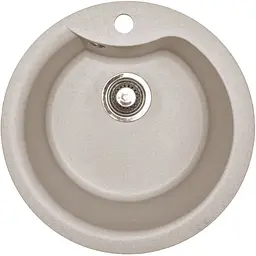 Кухонна мийка Adamant WAVE avena d 485x210 мм, без крила d 48