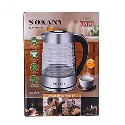 Електрочайник Sokany SK-1027 - мініатюра 10