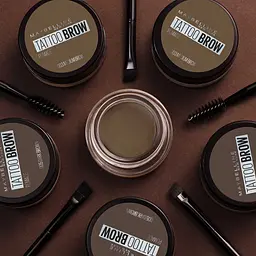 Помадка для брів Maybelline New York Tattoo Brow відтінок 004 (Сіро-коричнева) 3.5 мл - мініатюра 8