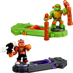 Ігровий набір Akedo TMNT Мікеланджело та Бібоп (123221) - мініатюра 3