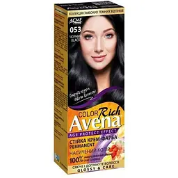 Крем-фарба AVENA Rich Color 053 Чорний