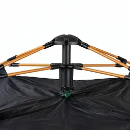 Намет-трансформер туристичний саморозкладний автоматичний 190х190х125 см, Місткий намет автомат для кемпінгу, Чорний (3945578110) - мініатюра 6