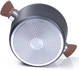 Каструля Diamond Grey алюміній з антипригарним покриттям Fissman Ø20хØ15,5х10 см kuh0007771 - мініатюра 4