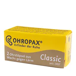 Воскові беруші Ohropax 1 пара SNR 27 дБ (955-02) - мініатюра 2