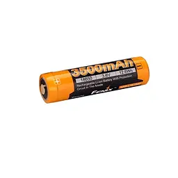 Акумулятор Fenix 18650 3500mAh Li-Ion Чорно-жовтий (2472383551) - мініатюра 3
