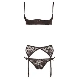 Комплект белья Half-cup Bra Set, 75 B/C Cottelli 513222101851231 88890 - мініатюра 2