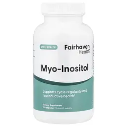 Инозитол (B-8) Myo-Inositol 120 капсул Fairhaven Health vit0005894