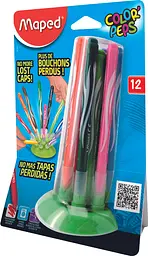 Фломастери Maped Color Peps Jungle Innovation, 12 кольорів, 12 шт. (MP.845445) - мініатюра 2