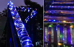 Світлодіодна стрічка LED 100м 220V Дюралайт Кольорова - мініатюра 7