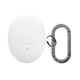 Силіконовий чохол для навушників HUAWEI FreeBuds 6, Hang Case, білий, ультратонкий захисний кейс товщиною 2 мм, захист від подряпин, пилу та ударів, компактний, з карабіном для кріплення, ArmorStandart (ARM86145)