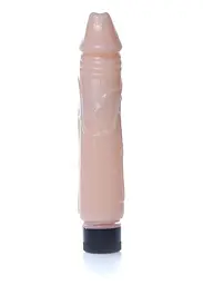 Реалістичний вібратор B - Series EasyLove Boss Juicy Jelly 22 см тілесний - мініатюра 3