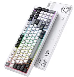 Клавіатура Onikuma бездротова ігрова з RGB підсвіткою MT-92 геймерська мембранна Bluetooth для ігор та ПК - мініатюра 2