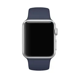 Ремінець Sport Band для Apple Watch 42/44/45mm Midnight Blue [51255] - мініатюра 2