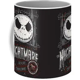 Кухоль GeekLand Кошмар перед Різдвом The Nightmare before Christmas Art 2 CP 03.222 330 мл білий - мініатюра 2
