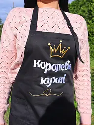 Фартух з написом Королева кухні, промофартухи - мініатюра 6