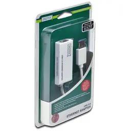 Перехідник USB 3.0 — Ethernet DIGITUS Gigabit - мініатюра 2
