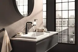 Змішувач для умивальника L-Size Grohe Essence 24177KF1 Чорний матовий - мініатюра 5