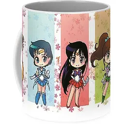 Кухоль GeekLand Сейлор Мун Sailor Moon Her Sailor Scouts. Mercury, Mars, Jupiter, Venus SM.02.12 330 мл різнобарвний - мініатюра 3