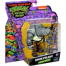 Ігрова фігурка TMNT Черепашки-ніндзя Movie III Рокстеді, 10 см (83293) - мініатюра 6