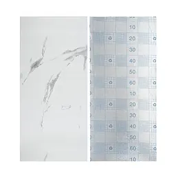 Шпалери на самоклейці Sticker Wall під білий мармур 2800х500х2 мм (D) SW-00001504 - мініатюра 2