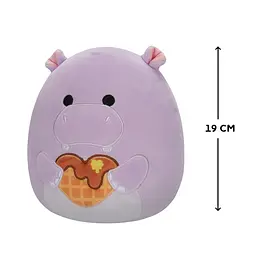 Уцінка. М'яка іграшка Squishmallows Бегемот Ханна 19 см (SQVA00859) - мініатюра 4
