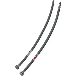 Гнучке підведення Zerix ZHN-02-F1/2"xM10-100 (нейлонове обплетення, гайки нерж) (пара) ZX5160