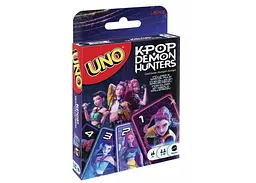 Настільна гра Mattel Уно KPop Demon Hunters (UNO KPop Demon Hunters) (JRV01)