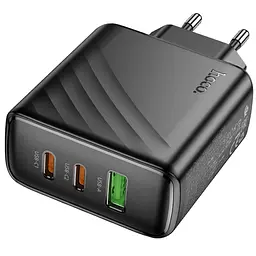 МЗП Hoco CS26A Article PD45W (1USB-A/2C) Black - мініатюра 2