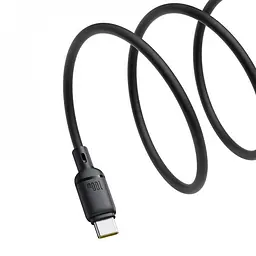 Кабель Baseus Silky Series Fast Charging Type-C 100W (1m) black (P10377703113-00) - мініатюра 4