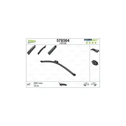 Щітка склоочисника Valeo 578564 - мініатюра 3
