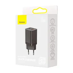 ЗП Baseus Super Si Pro C+U 30W Black (CCSUPP-E01)