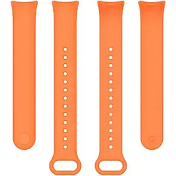 Ремінець DK CDK для Xiaomi Mi Smart Band 9 Silicone Sport Band (015812) (orange) - мініатюра 2