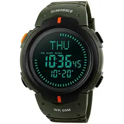 Годинник наручний Skmei 1260 Black Black, 1260SBKBK (15928) - мініатюра 2
