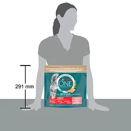 Сухий корм для дорослих стерилізованих котів Purina One Sterilcat Bifensis з високим вмістом лосося 1.4 кг - мініатюра 9