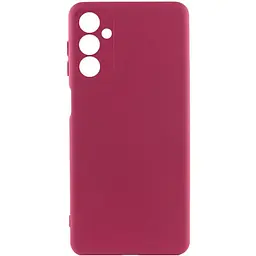 Чохол TPU GETMAN Liquid Silk Full Camera для Samsung Galaxy A15 4G/5G / M15 5G Бордовий / Marsala