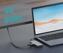 Digitus Док-станція USB-C > HDMI/2xUSB-A/USB-C/SD/MicroSD/RJ54, Travel - мініатюра 8