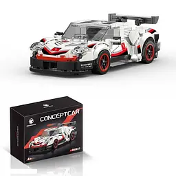 Конструктор A-Toys Автомобіль 355 деталей гумові шини DG3017