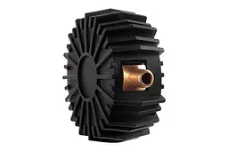 Манометр для підкачування шин коліс на пневматичний пістолет Intertool 1/8" x 63мм x 10бар PT-0499 - мініатюра 5