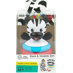 Іграшка-пірамідка Baby Einstein Stack & Wobble Zen Teether Toy розвиваюча (16709) - мініатюра 4