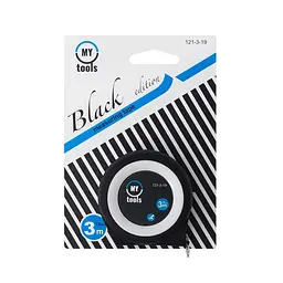 Рулетка вимірювальна My Tools Black edition 3 м х 19 мм (0121-3-19) - мініатюра 7