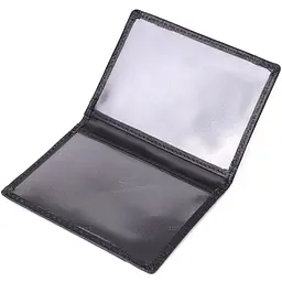 Чоловічий гаманець для карток з натуральної шкіри ST Leather 8х11х0,5 см acs0029622 - мініатюра 5