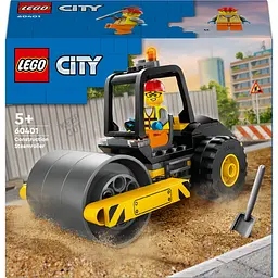 Конструктор LEGO City Строительный паровой каток 78 деталей (60401)