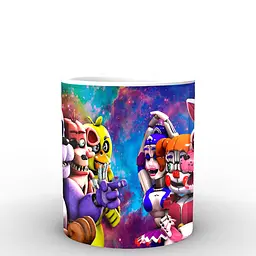 Кухоль GeekLand Five Nights At Freddys П'ять ночей з Фредді постер FN.02.015 330 мл білий - мініатюра 3