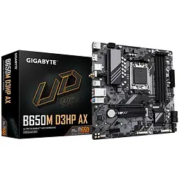 Материнська плата Gigabyte B650M D3HP AX (B650M D3HP AX) (Socket AM5, AMD B650, Micro-ATX) - мініатюра 4