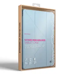 Чохол-книжка для планшета Apple iPad Pro 13 (2024)/Pro 13 (2025) M5, Y-Type PEN, блакитний, магнітний, з тримачем для стилуса, протиударний, обкладинка з функцією підставки, екошкіра + ТПУ, функція автоматичного пробудження/сну - мініатюра 9
