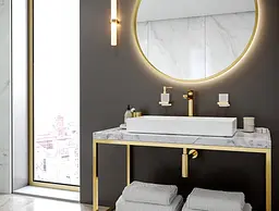 Склянка підвісна Hansgrohe AddStoris Brushed Bronze/скло 41749140 бронза - мініатюра 7