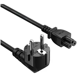 Кабель живлення C5 1.8m black ColorWay (CW-CBP083-BK)