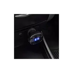 FM модулятор HOCO E70, Black, Box - мініатюра 9