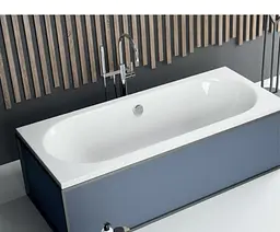 Ванна акрилова Radaway Melisa 180х80 окремо стоїть з ніжками + сифон (WA1-62-180x080S) - мініатюра 3