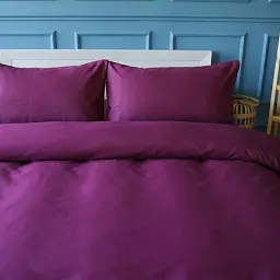 Комплект постільної білизни Ranforce Elite MirSon Burgundy 143 x 210 см (2200013528876) - мініатюра 2